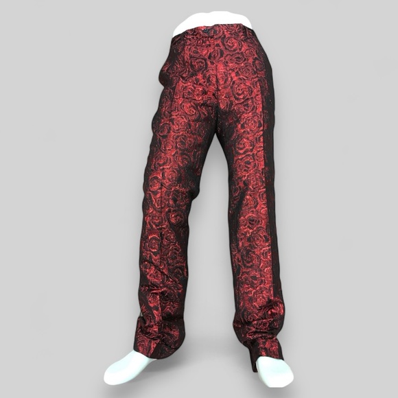 Men's Angelino RedBlack Casual Pants
